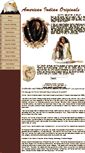Mobile Screenshot of americanindianoriginals.com